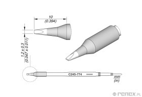 Grot C245774 do rączki JBC T245