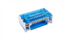 Blok Rozdzielczy Na Szynę Th35 Lub Do Pow. Płaskich 125A 4X11 Fj-411/125B 90246