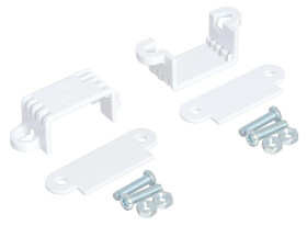 Pololu Mini Plastic Gearmotor Bracket pair - wide - 2 pieces