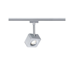 Lampa do systemu szynowego, wysokonapięciowego Paulmann Cube 95510 LED wbudowany na stałe 8 W LED 770.00 lm chrom (matow
