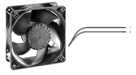 Wentylator osiowy 115 V AC, 230 V AC AC 120 x 120 x 38mm 1.7W 96m³/h 27dB(A) IP65