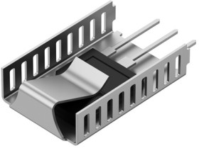 Clip-on heatsink, (L x W x H) 36 x 23 x 9 mm, 19.3 K/W, solderable surface, 10151890