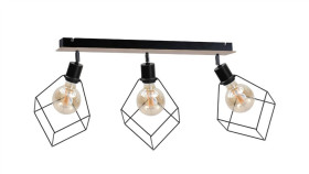 Spot Loftowy 3Xe27 Ruben Wood