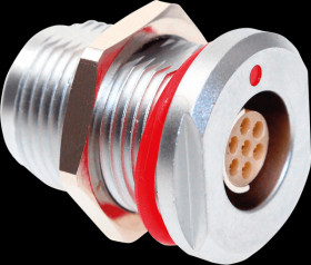 CCM2S1/07 CamCirc Fixed Socket Through Panel 103 Size 7 Pole