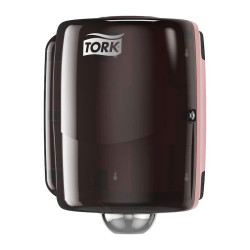 Tork Centrefeed Dispenser Red and Smoke
