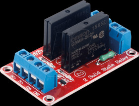 ME105 Developer boards - 2-way solid state relay, 5V, 240V/2A