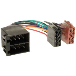 ACV 1230-20 ISO car radio cable Black Plastic 2m