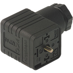 Hirschmann 934 407-100 GDML 2016 GB 1 Bridge Type Rectifier 2 &#x2B; PE Black