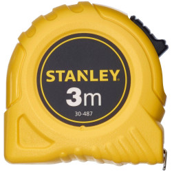 Stanley 1-30-487 Tape Measure 3m Durable Compact Easy-Read Scale