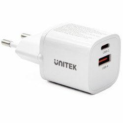 Ładowarka sieciowa USB/USB-C 33W QC,PC Biała UNITEK