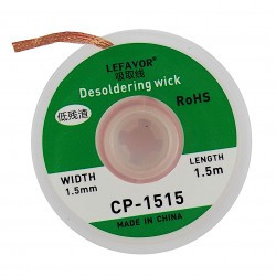 Plecionka 1.5 x1.5 do odsysania cyny srebrzanka rozlutowująca