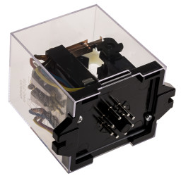 Przekaźnik mocy 24V dc DPDT Omron 5 A 3.9W, Wciskane 155Ω Wciskane