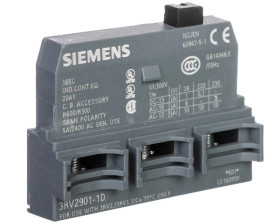 Styk pomocniczy 1P montaż czołowy S00/0 3RV2901-1D