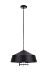 Lampa wisząca nowoczesna loftowa 1xE27 ELECTRA BLACK