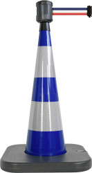 VISO RCX104BBR Pachołek Długość paska/łańcucha (szczegóły) 4 m (Ø x W) 90 mm x 100 cm