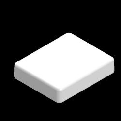 Teko - seria SMART (SR21.7) - uniwersalna obudowa w kolorze białym (76,2 x 65,5 x 16,6 mm)