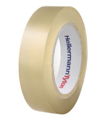 Taśma izolacyjna Przezroczysty szerokość: 15mm grubość: 0.15mm długość: 10m PVC HellermannTyton