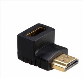 Adapter HDMI: wtyk-gniazdo kątowe 90°