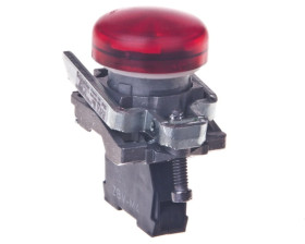 Lampka sygnalizacyjna 22mm czerwona 230V AC XB4BVM4EX