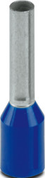 Insulated wire end ferrule, 2.5 mm², 17 mm/10 mm long, DIN 46228-4, blue, 3203147