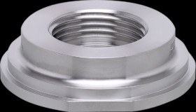 Process adapter, für SMS-Rohrverschraubung, 25 bar/2.5 MPa, G 1, DN50 for SMS pipe fitting, E33732