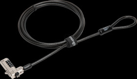 K68008EU Laptop Lock, Combination, N17, Wedge-Shaped