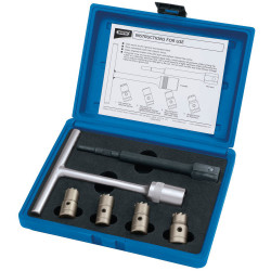 Draper Expert 30823 Diesel Injector Seat Cutter Set (6 Piece)