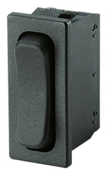 Przełącznik kołyskowy Wł.-wył.-wł. Nie 6 A SPDT Czarny IP40 Marquardt