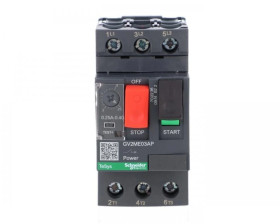 TeSys Deca Wyłącznik silnikowy 3P 0,09kW 0,25-0,40A PL GV2ME03AP