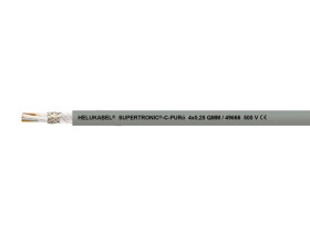 Control Cable liczba żył 7 0,34 mm2 Helukabel Szary