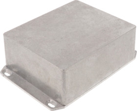 Aluminum die cast enclosure, (L x W x H) 145 x 121 x 56 mm, natural, IP54, 1590XFL