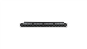Patch Panel 24X Rj45 Cat6 Utp Ze Wspornikiem Do Kabli 721035