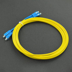 3mm SC-SC Single Mode Duplex Fiber Jumper (3m)
