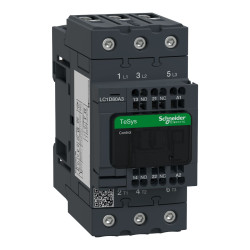 Stycznik Schneider Electric styki: 3 80 A 1 NO + 1 NC LC1D80A3P7