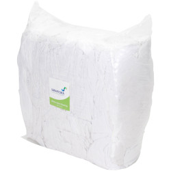 Davis &amp; Moore WS10 White Cotton Sheeting Wipers 10kg