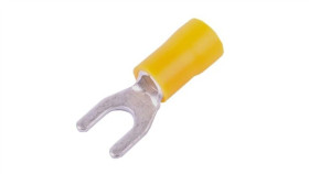 Końcówka Widełkowa Izolowana 6 M5 Żółta 100Szt Sge Kwy5
