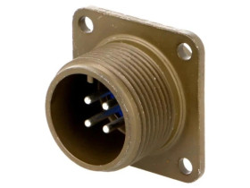 97-3102A-14S-2P Złącze okrągłe PIN 4 rozmiar 14S 97 stop aluminium