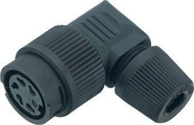 binder 99 0610 70 04-20 Złącze żeńskie kątowe złącze żeńskie kątowe Seria: 678 Łączna ilość styków: 4 1 szt.