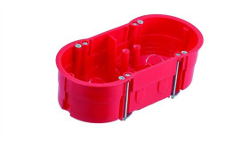 Puszka Końcowa Pk60 Podwójna Do Płyt Gipsowych A.0010A /50Szt./