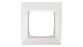 Simon 54 Premium Ramka Pojedyncza Biała /Do Karton-Gips/ Drk1/11