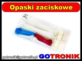 Opaski zacisk + podstawki zestaw CT490C