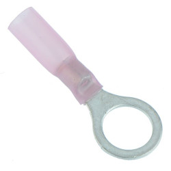 Red Heat Shrink 8.4mm Ring Terminal