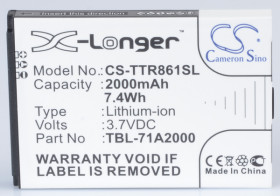 2000 mAh, Li-Ion for TP-Link M5350