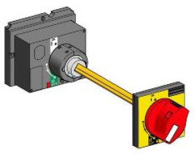 Uchwyt obrotowy GV7AP GV7R, czerwony GV7AP02