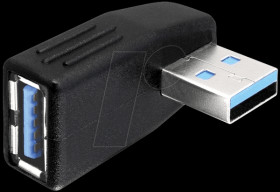 65342 USB 3.0 plug-socket, 270° angle, horizontal