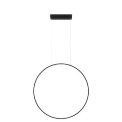 Mała lampa wisząca Mirror S czarna do nowoczesnej łazienki IP44 LP-999/1P S BK CCT Light Prestige