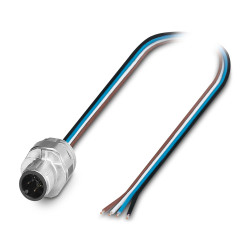 Złącze wielostykowe przemysłowe 4-pinowe M12 Wciskane Wtyczka Phoenix Contact