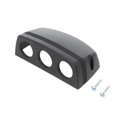 Ramka woltomierza okrągłego 3 i gn. zapaln. potrójna namiot panel obud