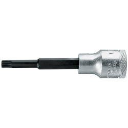 Gedore 6159860 Screwdriver Bit Socket 1/2&quot;, Long XZN multi-point M12