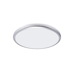 Lampa plafon hermetyczny SMD LED PLANAR 12W SILVER 03838